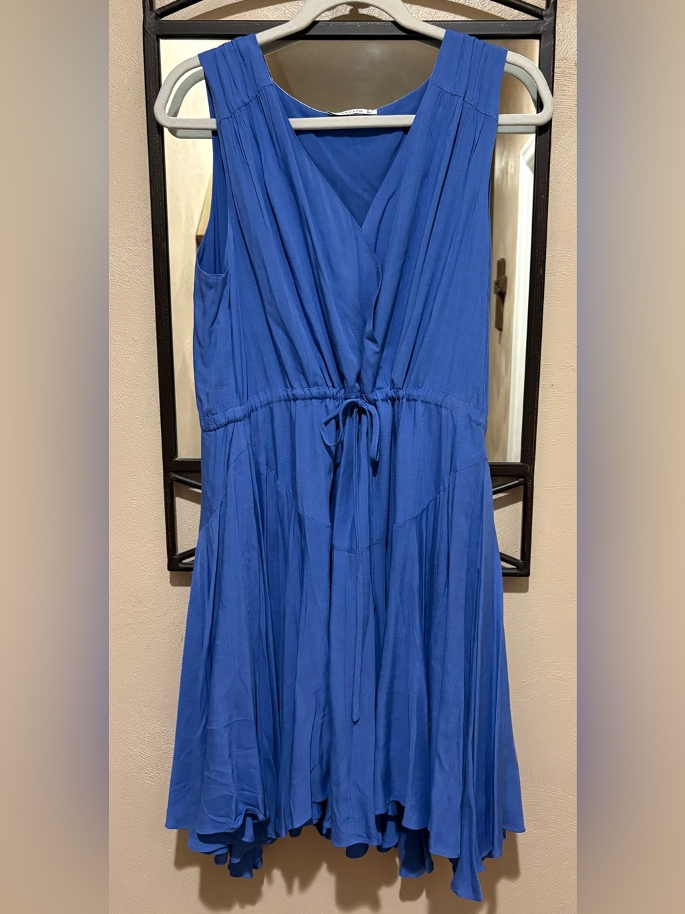 Staccato Blue Tie-Waist Dress